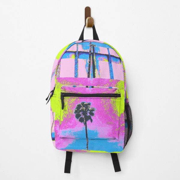 Item preview, Keep Palm and Carry On - PINK/YELLOW designed and sold by Ink & Print Store .
