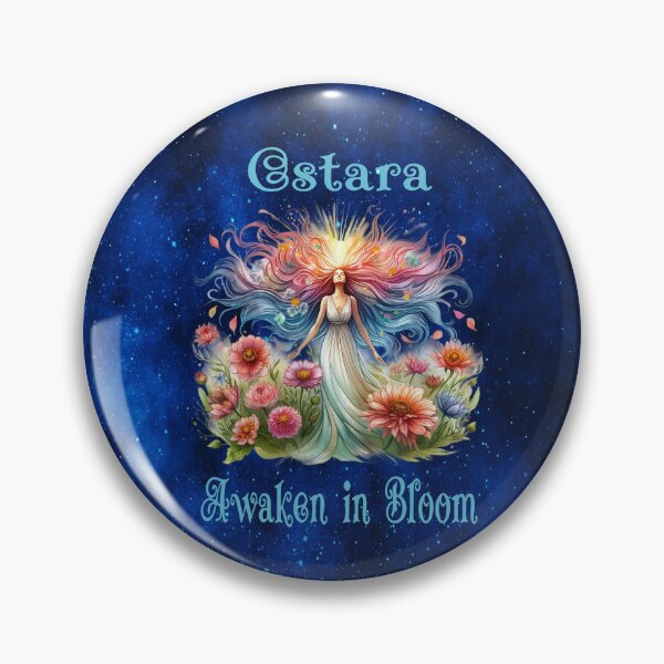 Item preview, Ostara — Awaken in Bloom, Goddess of Spring & Renewal designed and sold by MysticOzzy.