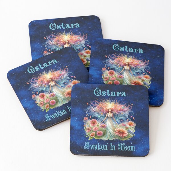 Item preview, Ostara — Awaken in Bloom, Goddess of Spring & Renewal designed and sold by MysticOzzy.