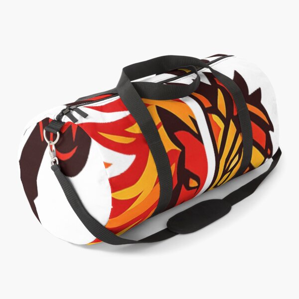 Item preview, Split Flame Mosaic Horse – Modern Geometric Fire Zodiac Design designed and sold by Vendeloc.