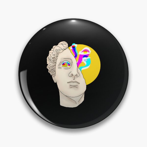 Item preview, Trippy Greek Statue Bust Glitch designed and sold by wcnrezcdjb37.