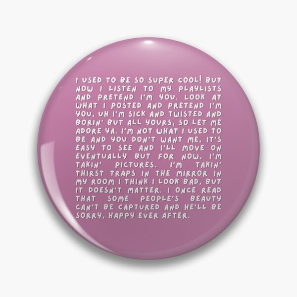 Item preview, Thirst Trap Lyrics - Audrey Hobert designed and sold by whygracie.
