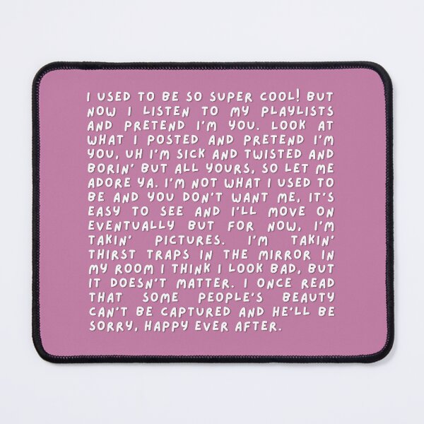 Item preview, Thirst Trap Lyrics - Audrey Hobert designed and sold by whygracie.