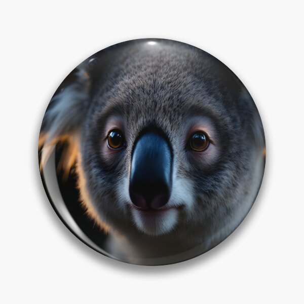 Item preview, Guardian Calm Koala – Cinematic Night Wildlife Portrait designed and sold by DreamyWallVibes.