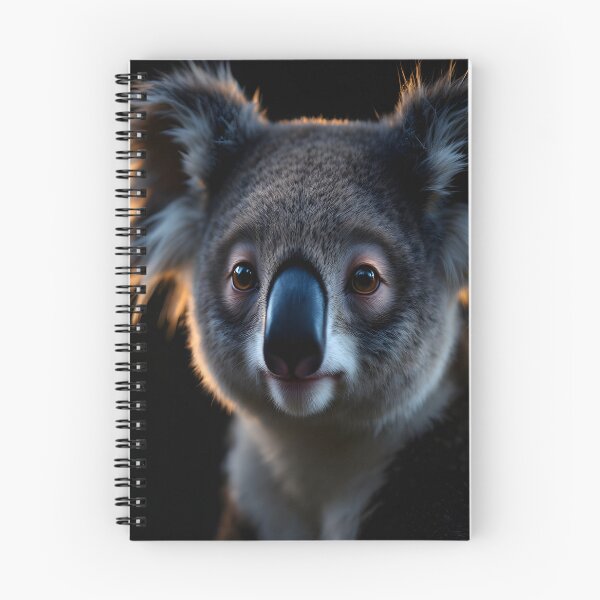 Item preview, Guardian Calm Koala – Cinematic Night Wildlife Portrait designed and sold by DreamyWallVibes.