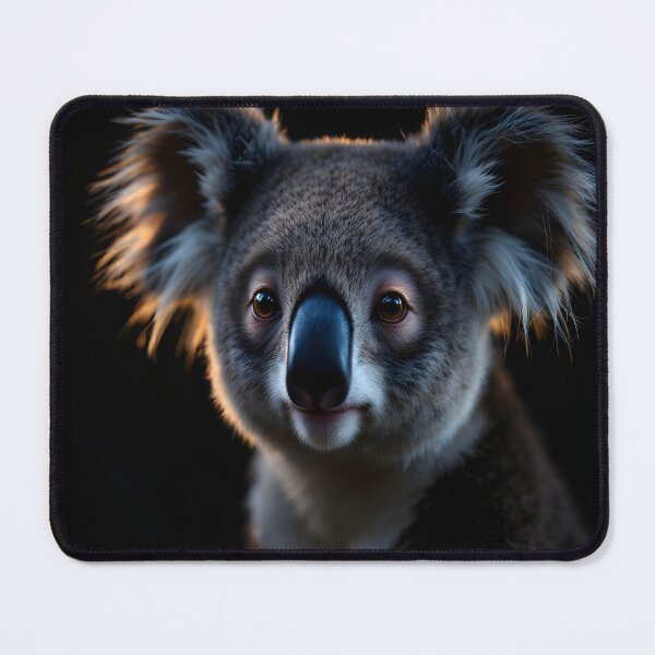 Item preview, Guardian Calm Koala – Cinematic Night Wildlife Portrait designed and sold by DreamyWallVibes.