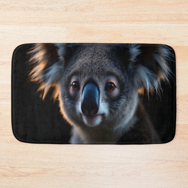 Item preview, Guardian Calm Koala – Cinematic Night Wildlife Portrait designed and sold by DreamyWallVibes.