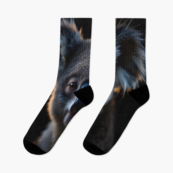 Item preview, Guardian Calm Koala – Cinematic Night Wildlife Portrait designed and sold by DreamyWallVibes.