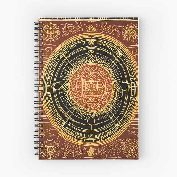 Item preview, Folk design inspired by yantra to focus the mind designed and sold by ShaDeS-AI-Art.