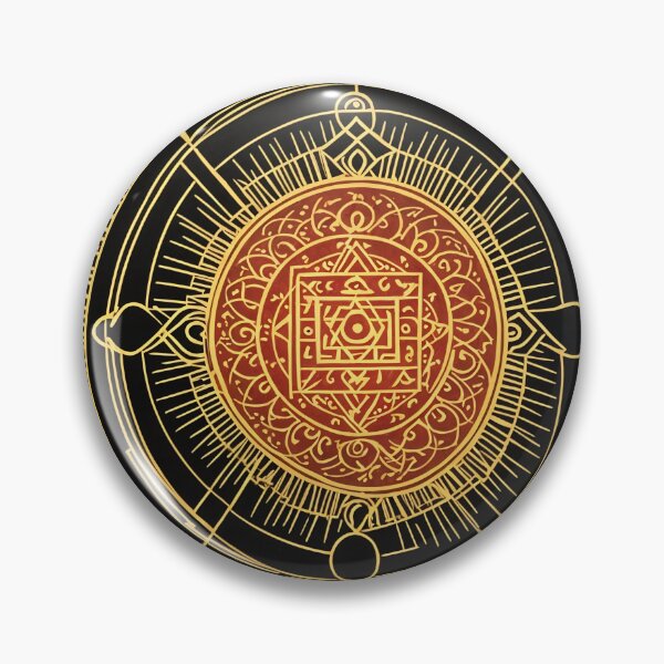 Item preview, Folk design inspired by yantra to focus the mind designed and sold by ShaDeS-AI-Art.