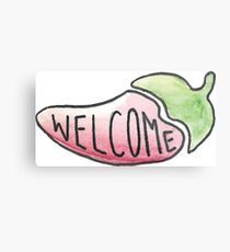 welcome to chilis vine Metal Print