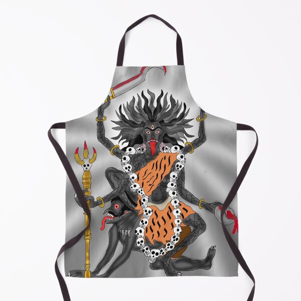 Item preview, Goddess Chamunda Fierce Design – Hindu Divine Power Art designed and sold by Harshit_Digital_Arts.