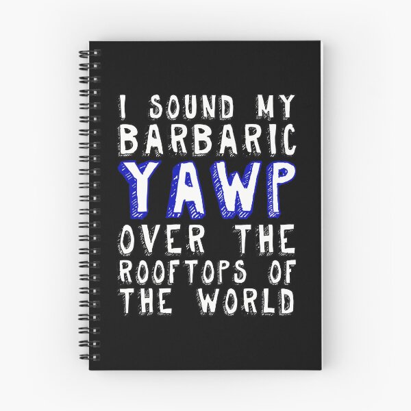 Item preview, Barbaric Yawp Walt Whitman Quote designed and sold by wcnrezcdjb37.