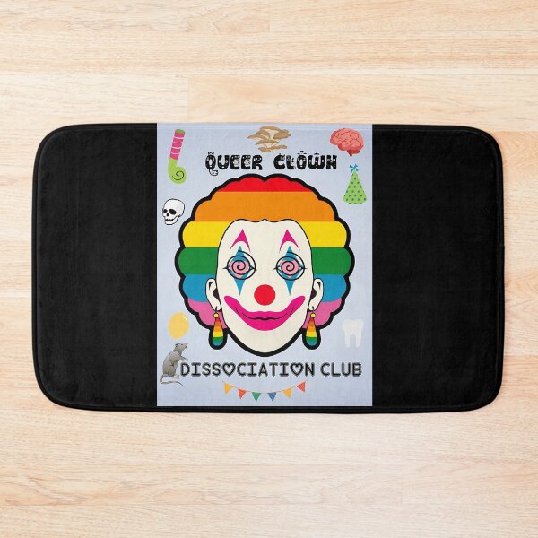 Item preview, Queer Clown Dissociation Club Badge designed and sold by wcnrezcdjb37.