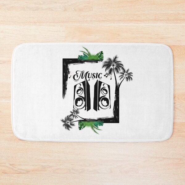 Item preview, Tropical Music Vibes – Modern Speaker Art Design designed and sold by Heisenberg-Arts.
