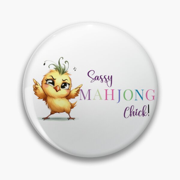 Item preview, Mahjong Chick designed and sold by The Sassy Print.