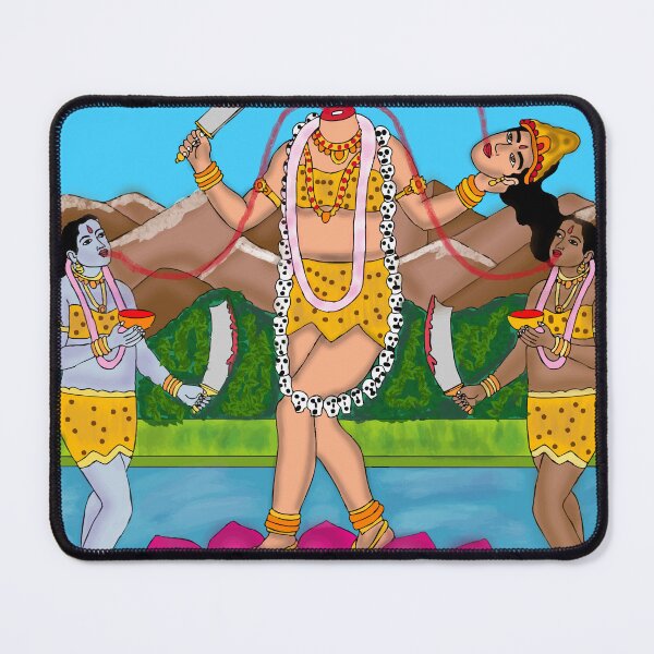Item preview, Goddess Chhinnamastika Tantric Design – Mahavidya Devi Concept designed and sold by Harshit_Digital_Arts.