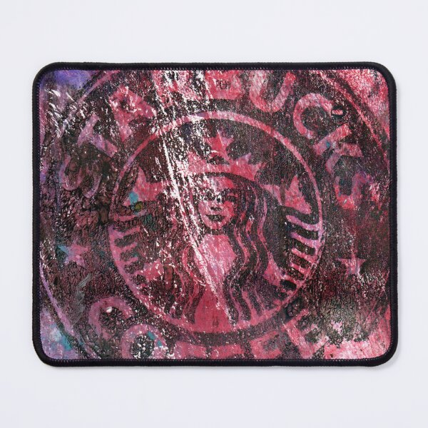 Item preview, STARBUCKS PRINT PAINTING TIE DIE designed and sold by mondayvalov.