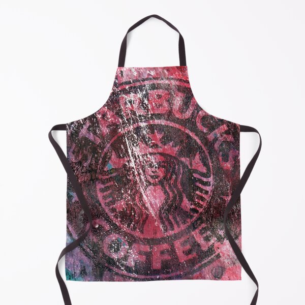 Item preview, STARBUCKS PRINT PAINTING TIE DIE designed and sold by mondayvalov.