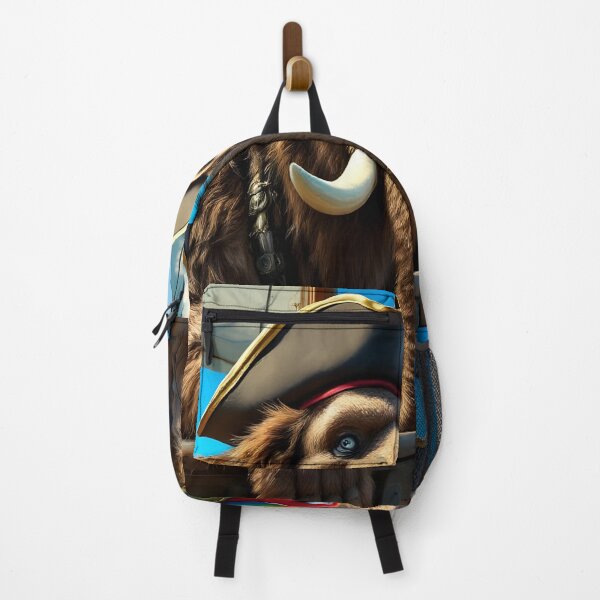 Item preview, Pirate Mammoths on the High Seas – Epic Fantasy Art designed and sold by DreamyWallVibes.