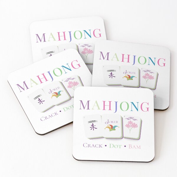 Item preview, Mahjong Crack Dot Bam designed and sold by The Sassy Print.