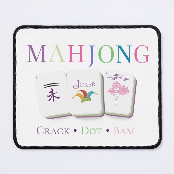 Item preview, Mahjong Crack Dot Bam designed and sold by The Sassy Print.