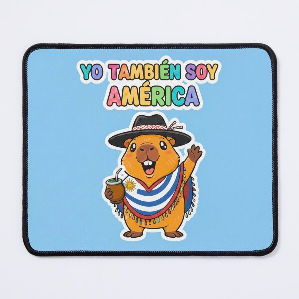 Item preview, Kawaii Uruguayan capybara – I am also America designed and sold by FRADEX STORE.