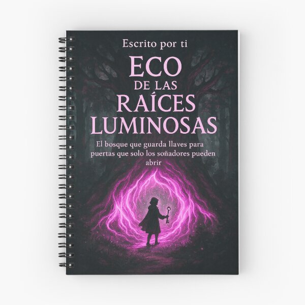 Item preview, 04 de Notebook of Dreams, Whispers, Memories and Silent Stories designed and sold by Anomaly 404 Error.