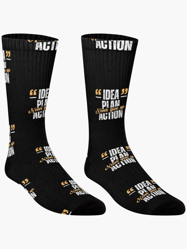 Thumbnail 3 of 5, Socks, Success Mindset designed and sold by RamboDesignHub.