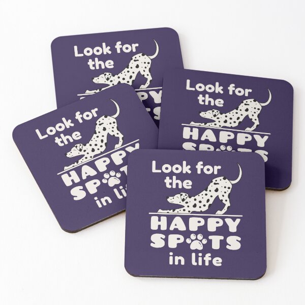 Item preview, Dalmatian Dog Look for the Happy Spots in Life designed and sold by jaygo.