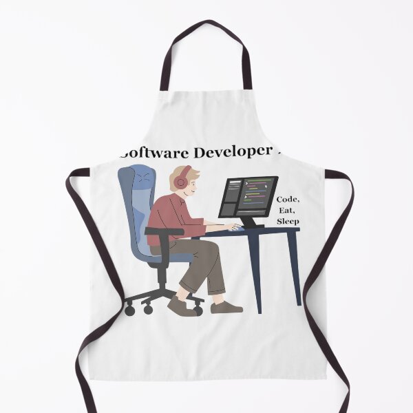 Item preview, Software Developer Life – Code, Eat, Sleep designed and sold by Heisenberg-Arts.