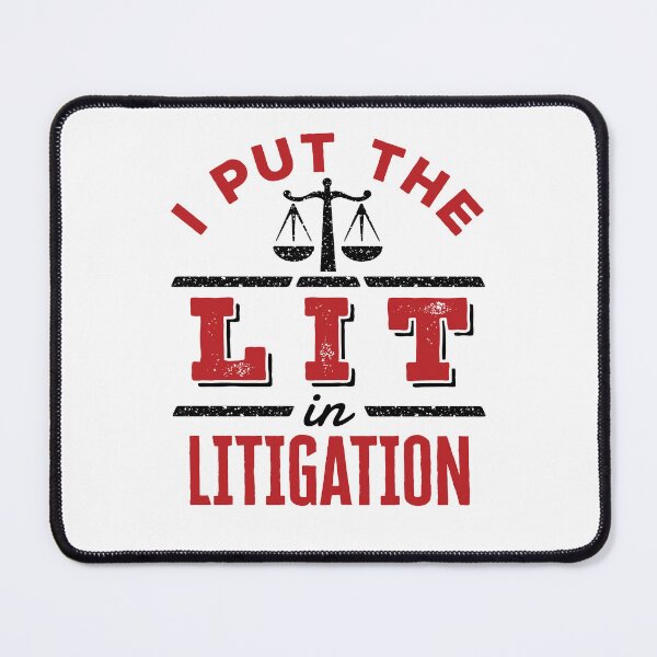Item preview, I Put the Lit in Litigation Trial Lawyer Litigator designed and sold by jaygo.