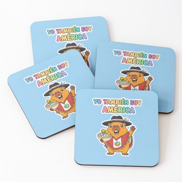 Item preview, Kawaii Peruvian capybara – I am also America designed and sold by FRADEX STORE.