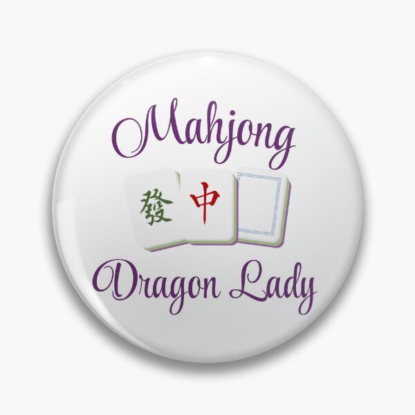 Item preview, Mahjong Dragon Lady designed and sold by The Sassy Print.