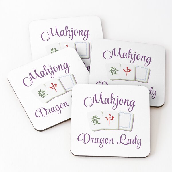 Item preview, Mahjong Dragon Lady designed and sold by The Sassy Print.