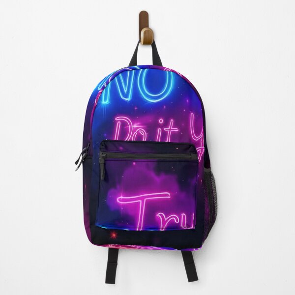 Item preview, Trust No One – Do It Yourself Neon Motivational Quote designed and sold by DreamyWallVibes.