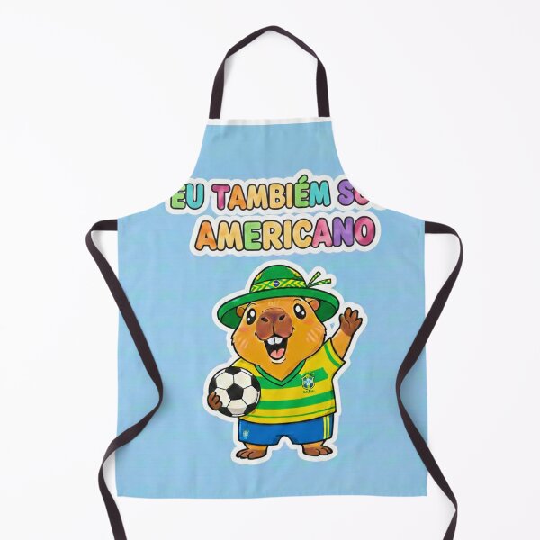 Item preview, Kawaii Brazilian Capybara – I'm America Too designed and sold by FRADEX STORE.