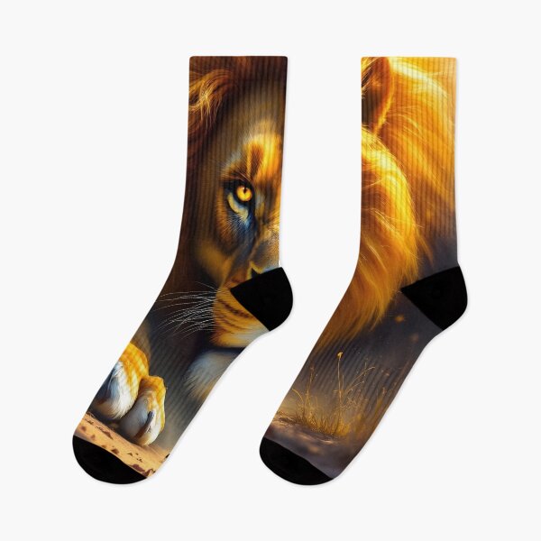 Item preview, Brave Tiny Ant Faces Majestic Lion - We Are All Equal - Epic Courage Wall Art designed and sold by DreamyWallVibes.