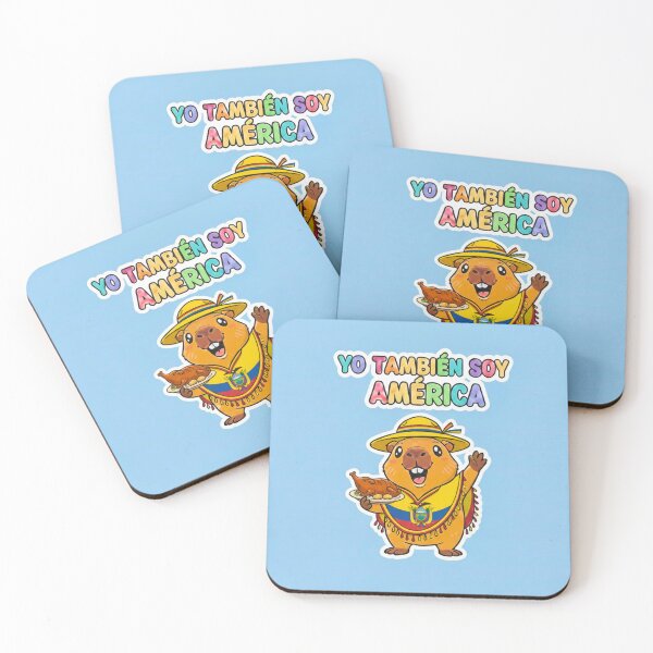 Item preview, Kawaii Ecuadorian Capybara – I am also America designed and sold by FRADEX STORE.