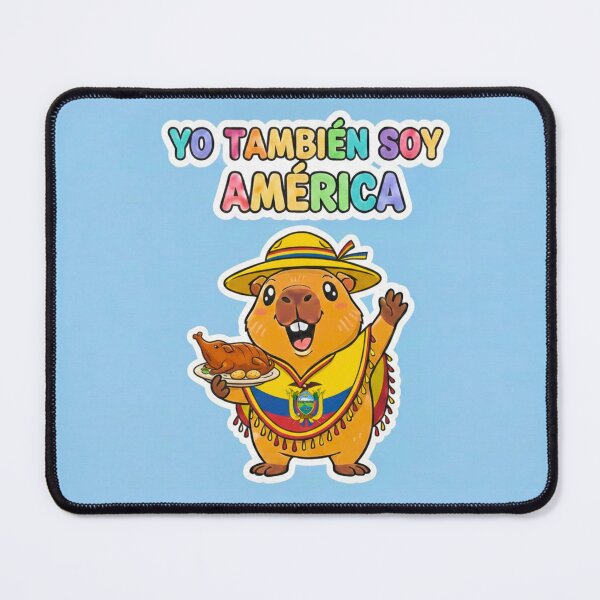 Item preview, Kawaii Ecuadorian Capybara – I am also America designed and sold by FRADEX STORE.