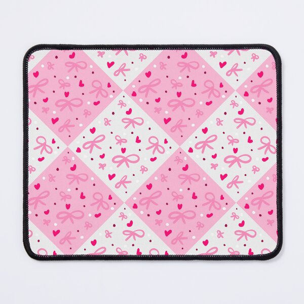 Item preview, Cute bows heart polka dots in pink pattern designed and sold by Mariecobiz.