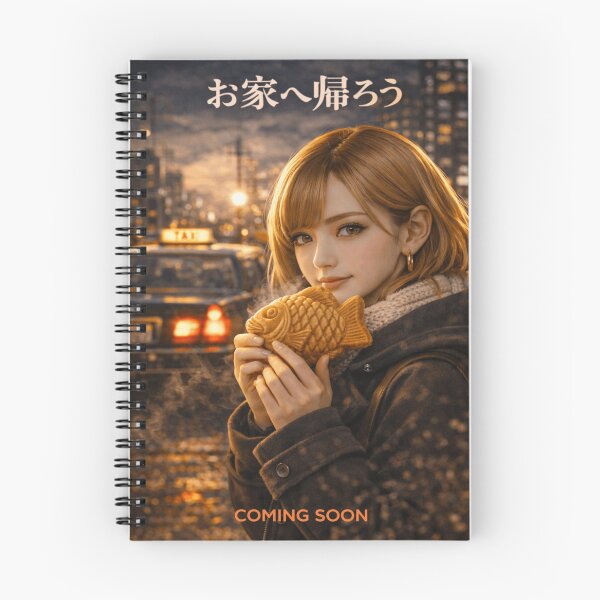 Item preview, Taiyaki Cinema Style Poster designed and sold by SEIMEI2025.