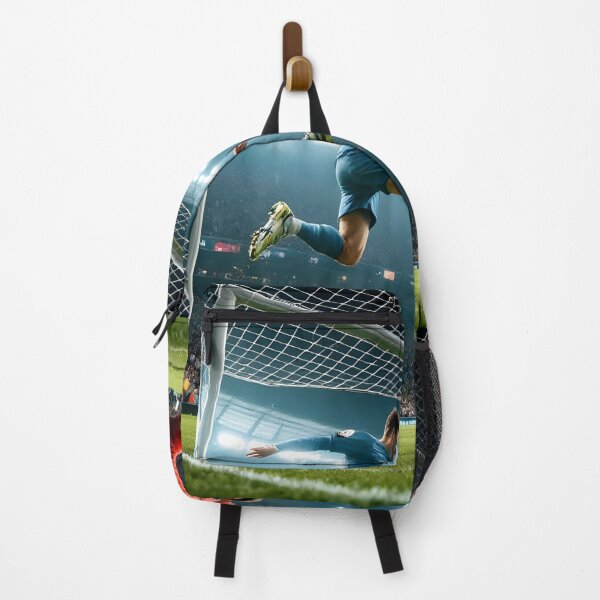 Item preview, Soccer High Kick Goal | Epic Football Action Art designed and sold by DreamyWallVibes.