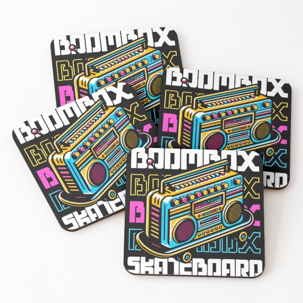 Item preview, Boombox Skateboard Mashup - Vintage Radio & Skate Life Graphic designed and sold by GenZFashion000.