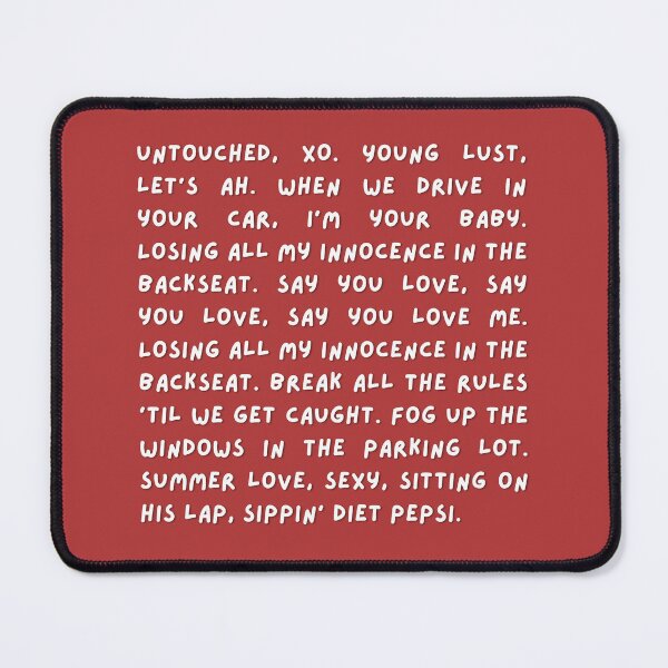Item preview, Diet Pepsi Lyrics - Addison Rae designed and sold by whygracie.
