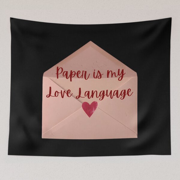 Item preview, Paper Is My Love Language designed and sold by wcnrezcdjb37.