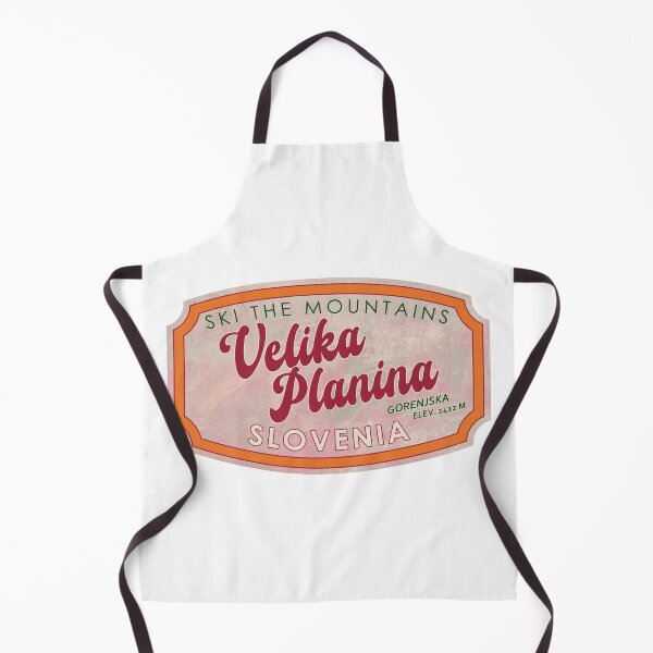 Item preview, Velika Planina, Slovenia, Gorenjska, Ski, textured skiing badge designed and sold by Wanderful-roads.