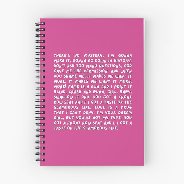 Item preview, Fame Is A Gun Lyrics - Addison Rae designed and sold by whygracie.
