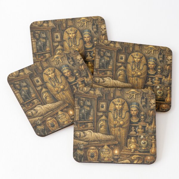 Item preview, Mysterious Treasury Ancient Egypt Pharaoh Design designed and sold by Mauswohn.