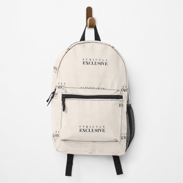 Item preview, Strictly Exclusive™ | Linen - Tech Signature Collection | Minimalist Typography designed and sold by Rasamore™ Studios | Minimalist Art.